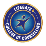Lifegate College of Counselling crest logo